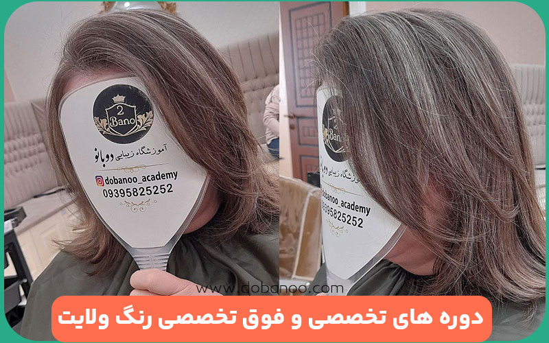 آموزشگاه تخصصی رنگ مو در تهران