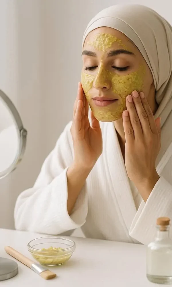 بهترین ماسک طبیعی برای شادابی پوست