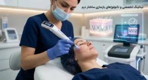 فاز چهارم: نیدلینگ تخصصی و تکنولوژی‌های بازسازی ساختار درم